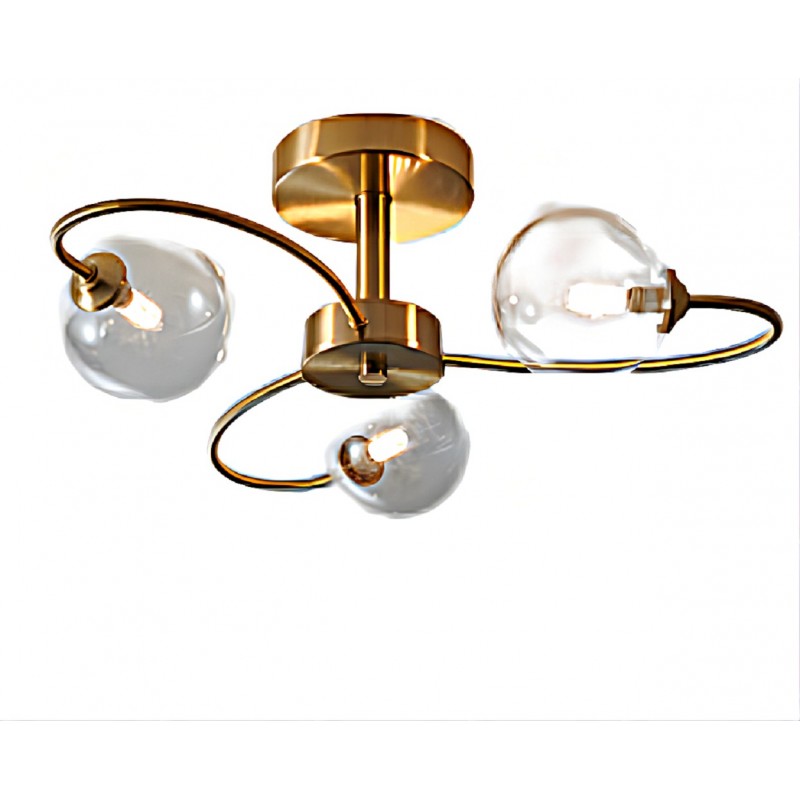 Bloom Ceiling Light Lamp Chandelier Simiglighting - Brass Coloured Ceiling Lights