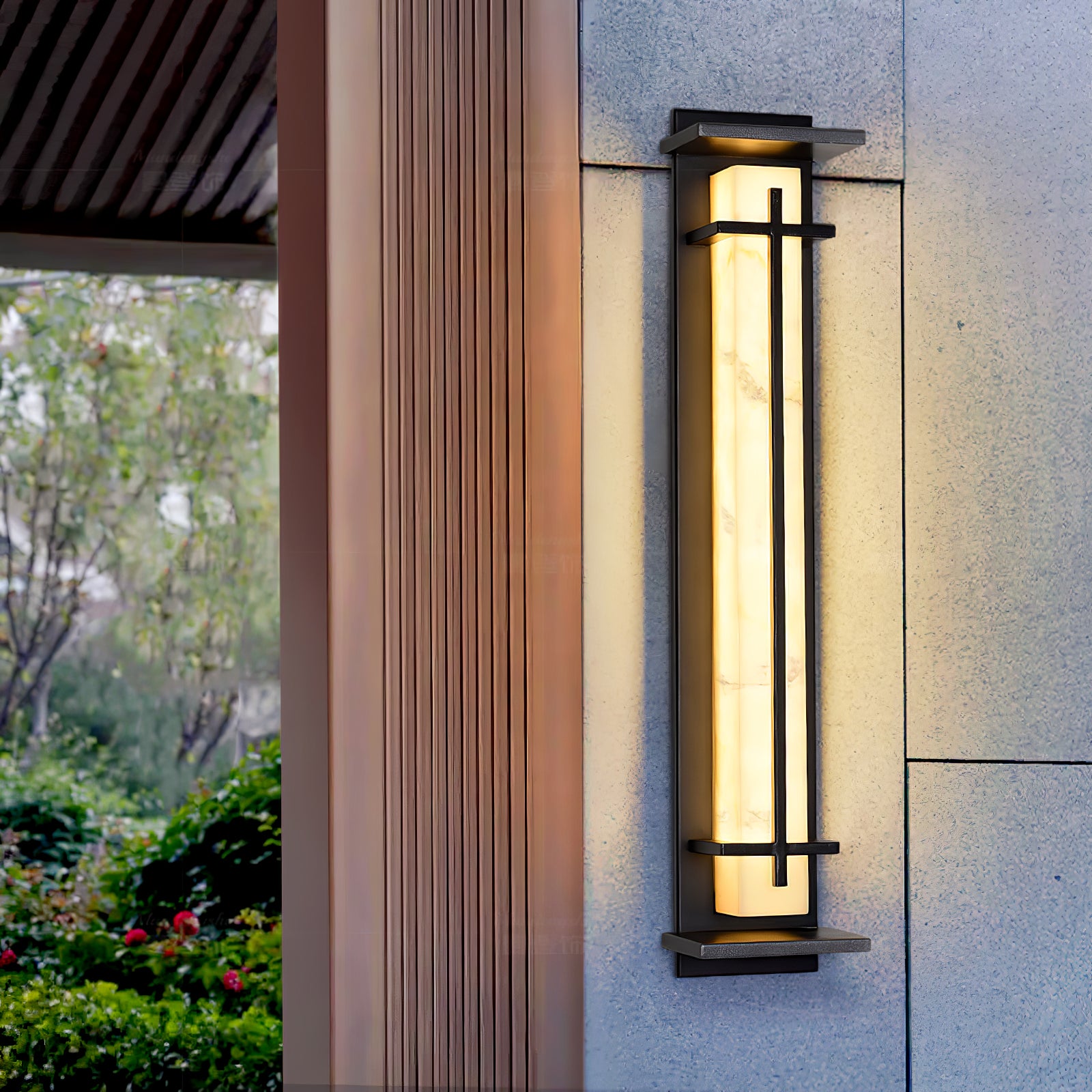 Square Outdoor Wall Light
