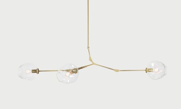 Branching bubble chandelier