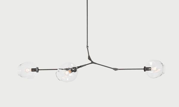 Branching bubble chandelier