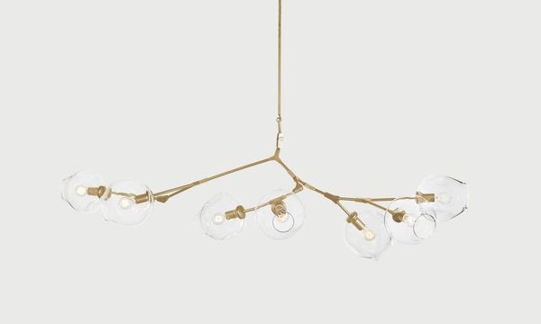 Branching bubble chandelier