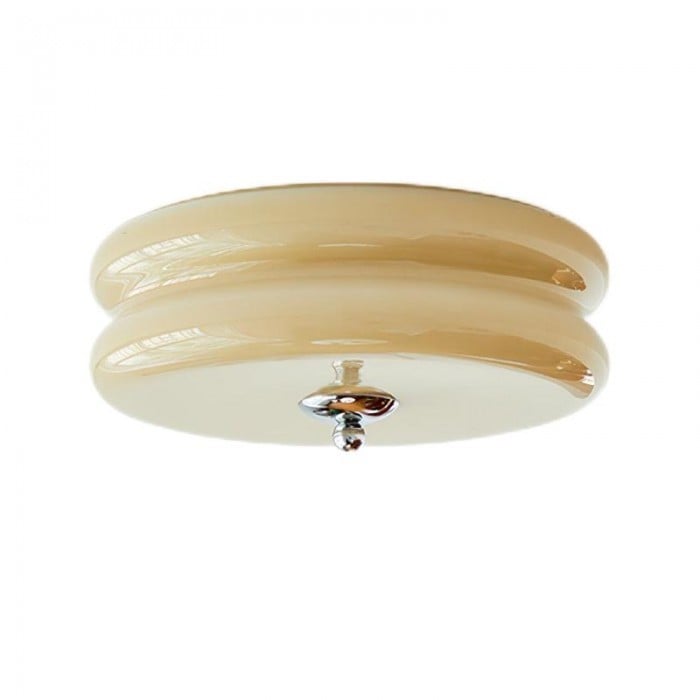 Art Deco Double Layer Disc Ceiling Light S34